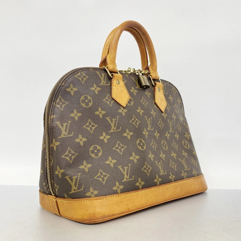 LOUIS VUITTON Brown Monogram Alma Bag - Picture 2 of 11